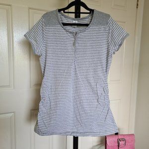 Lululemon Athletica CAN6 Black Pink Stripes Trank Tops  Activewear